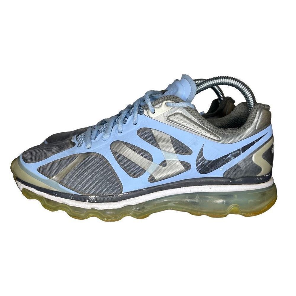Nike Womens Air Max Plus 2012 487679-002 Gray Running Shoes Sneakers Size 9
